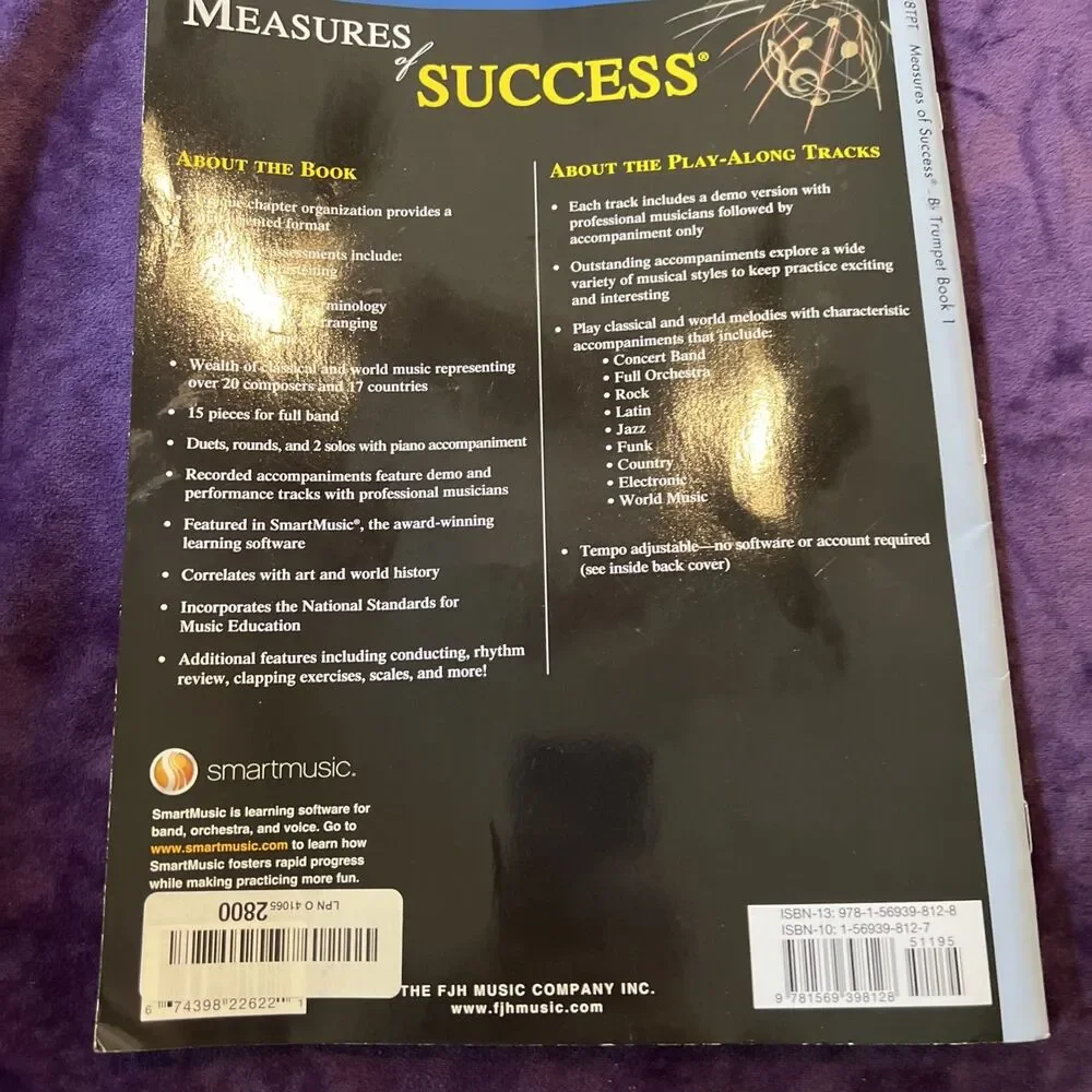 Measures of Success Trumpet Book 1 by Brian Balmages (2023, Trade Paperback)
